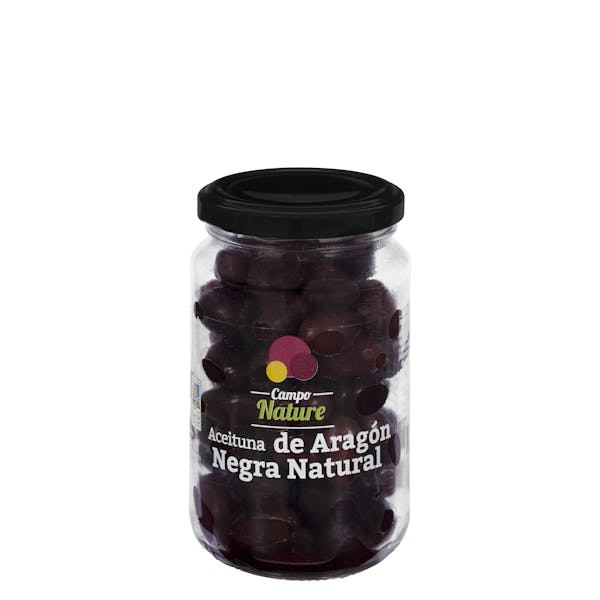 Aceitunas negras naturales de Aragón Campo Nature mercadona