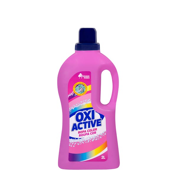 Activador del lavado ropa de color Oxi Active Bosque Verde en gel mercadona