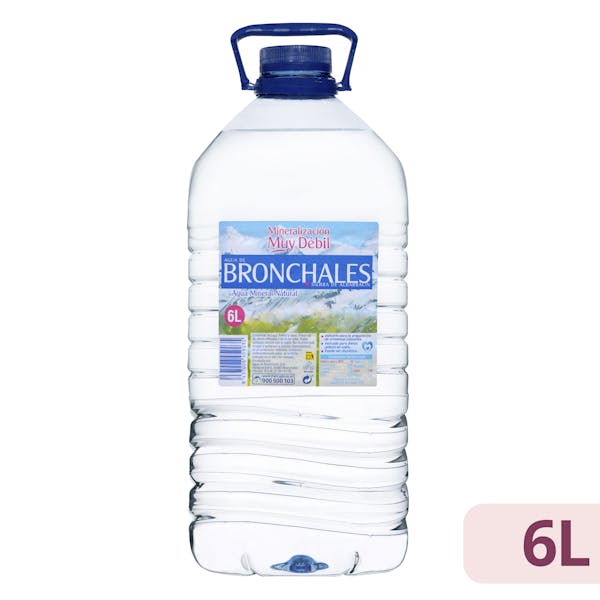 Agua mineral grande Bronchales mercadona