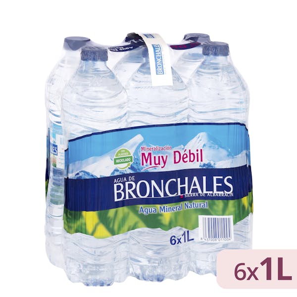 Agua mineral mediana Bronchales mercadona
