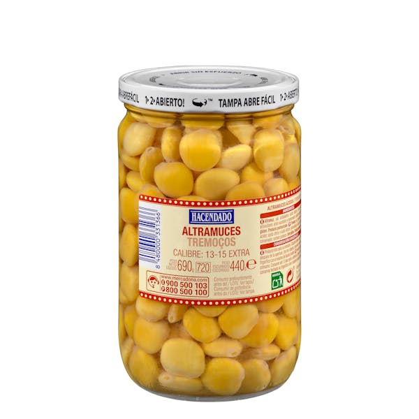 Altramuces Hacendado mercadona