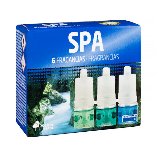 Ambientador eléctrico Spa Bosque Verde 6 fragancias mercadona