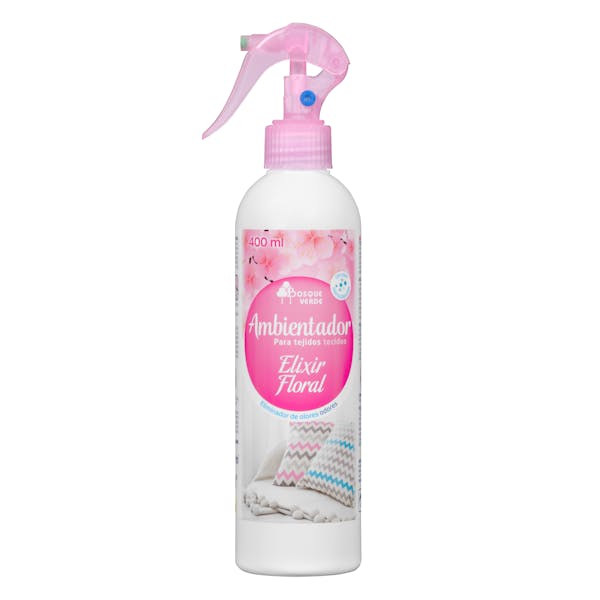 Ambientador spray de tejidos Elixir Floral Bosque Verde mercadona