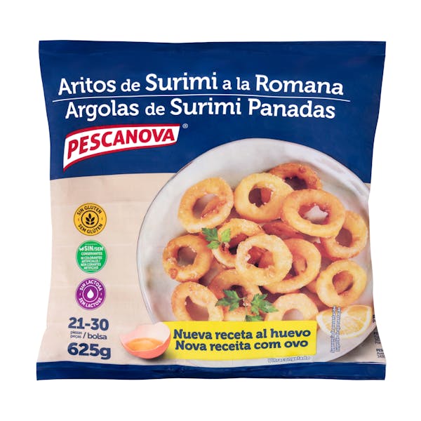 Aritos de surimi a la romana ultracongelados mercadona