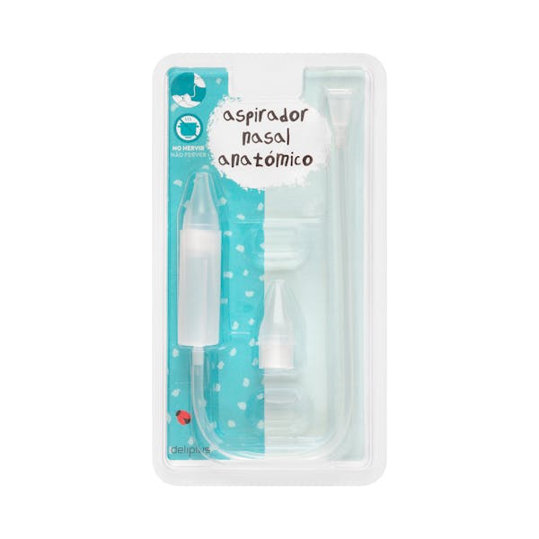 Aspirador nasal anatómico +0 meses Deliplus mercadona