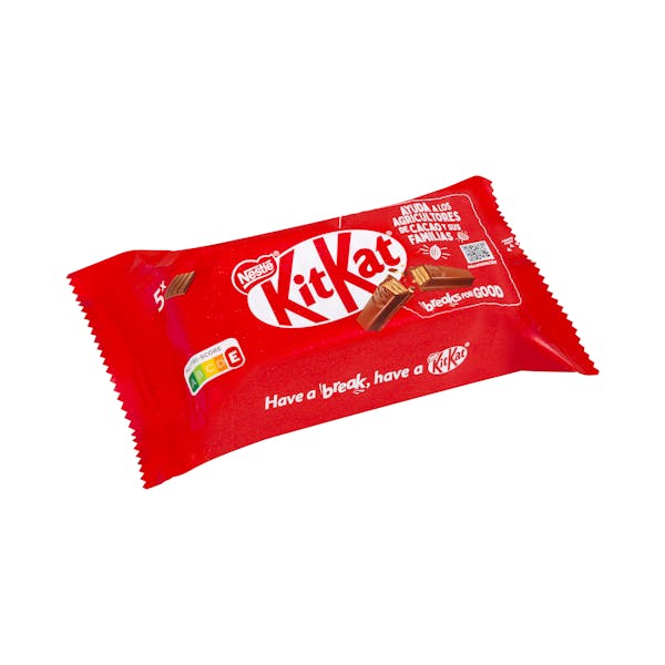 Barritas de barquillo Kit-Kat bañadas de chocolate con leche mercadona