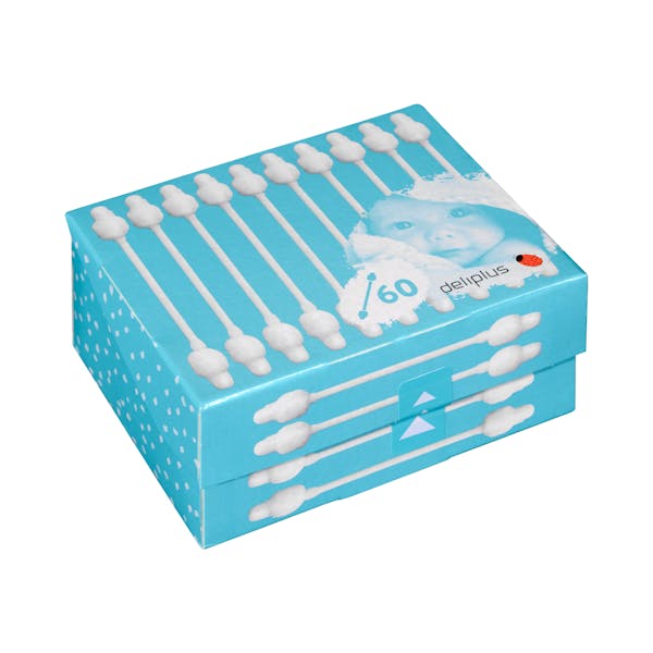 Bastoncillos algodón para bebés Deliplus mercadona