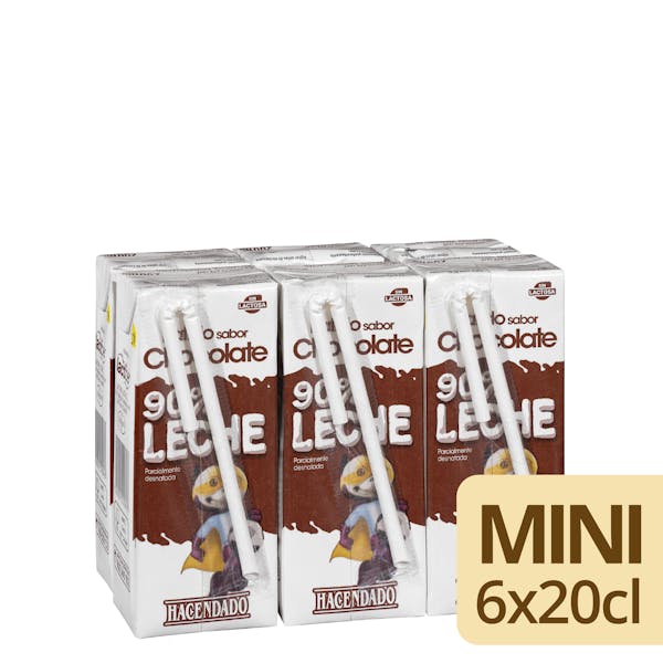 Batido de chocolate 90% leche Hacendado mercadona