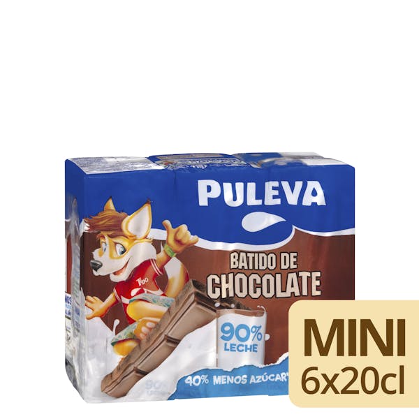 Batido de chocolate 90% leche Puleva mercadona