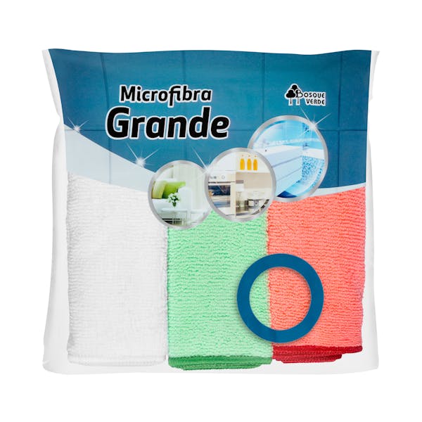 Bayeta grande Bosque Verde microfibra mercadona