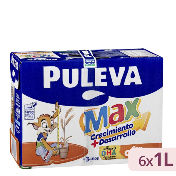 Bebida láctea con cereales crecimiento y desarrollo Puleva Max mercadona