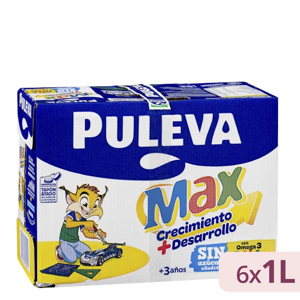 Bebida láctea crecimiento y desarrollo Puleva Max mercadona