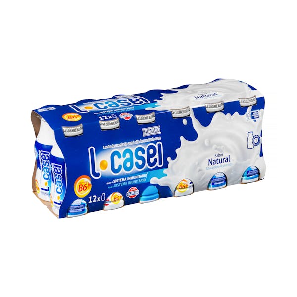 Bebida láctea natural azucarada L-casei mercadona