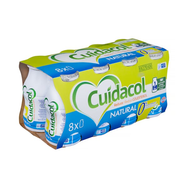 Bebida láctea natural Cuidacol 0% azúcares añadidos mercadona