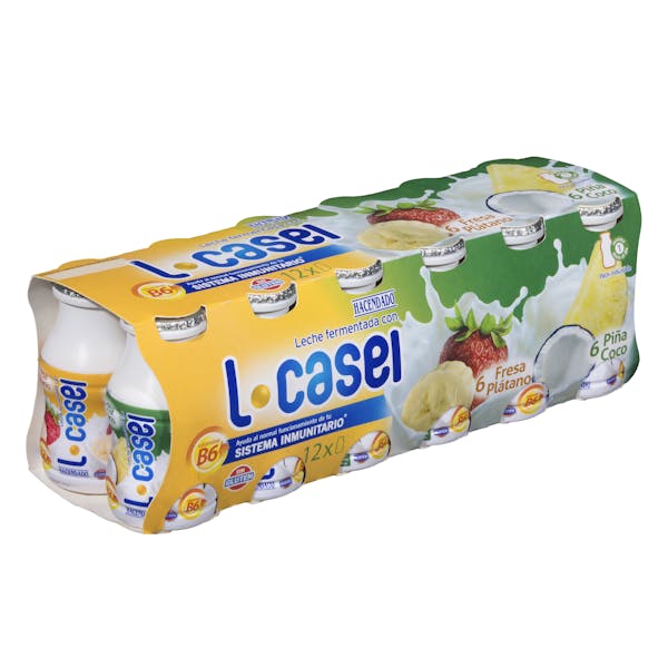 Bebida láctea sabores L-casei mercadona