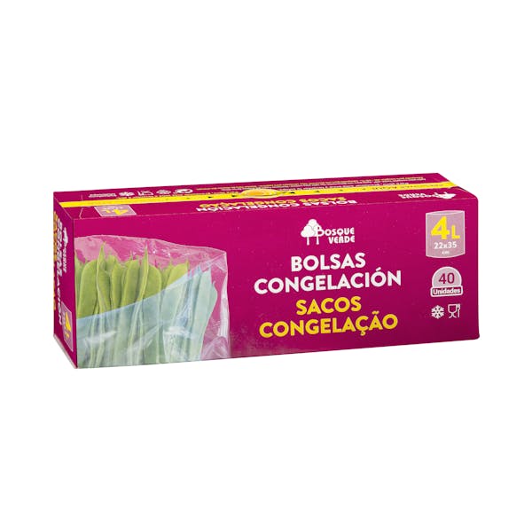 Bolsas Congelación medianas Bosque Verde mercadona