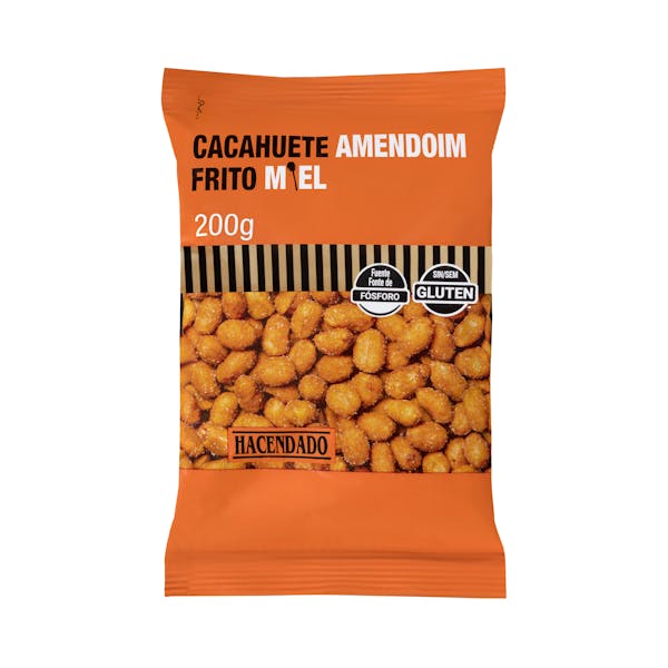 Cacahuete frito con miel Hacendado mercadona