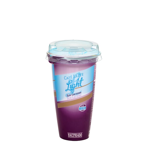 Café con leche light sin lactosa Hacendado mercadona