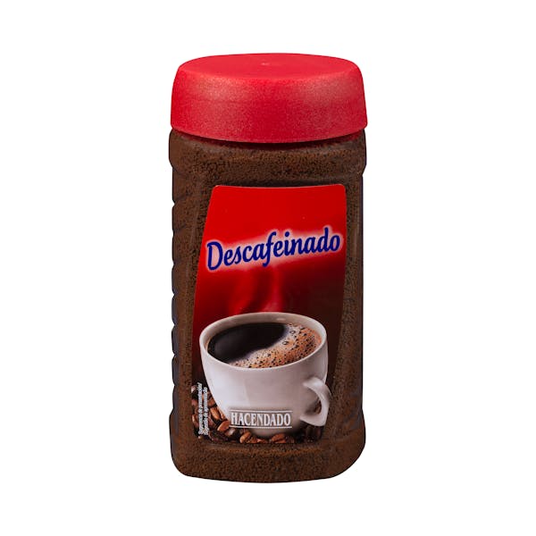 Café soluble descafeinado Hacendado mercadona