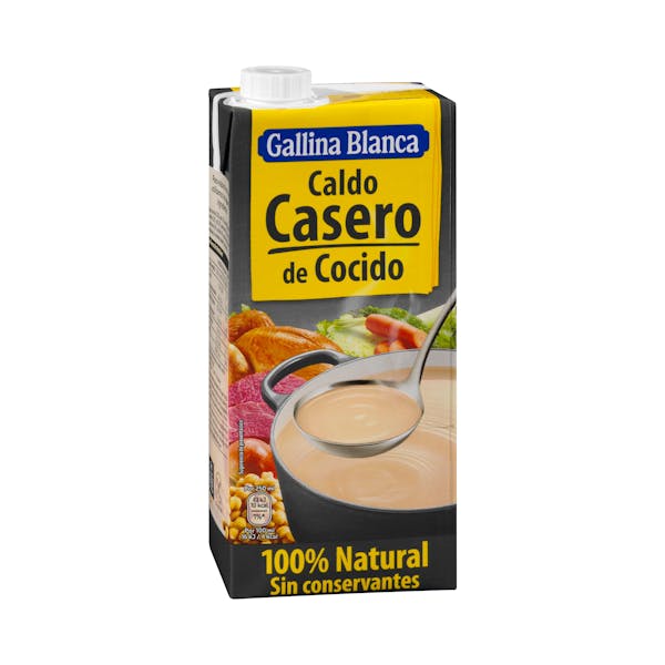 Caldo de cocido casero Gallina Blanca mercadona