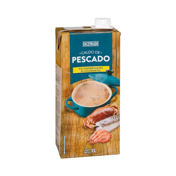 Caldo de pescado Hacendado mercadona