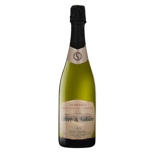 Cava brut nature reserva vintage Cabré & Sabaté mercadona