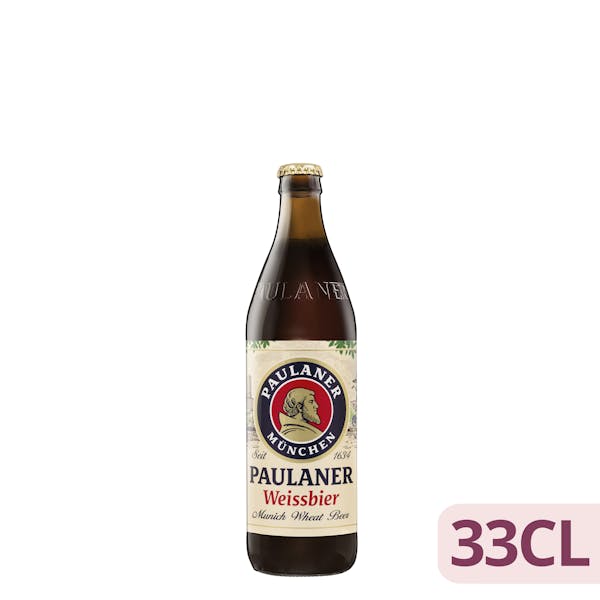 Cerveza de trigo Paulaner mercadona