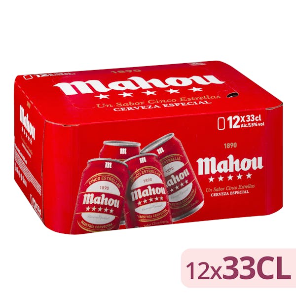 Cerveza especial Mahou mercadona
