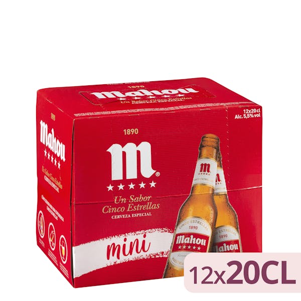 Cerveza especial mini Mahou mercadona