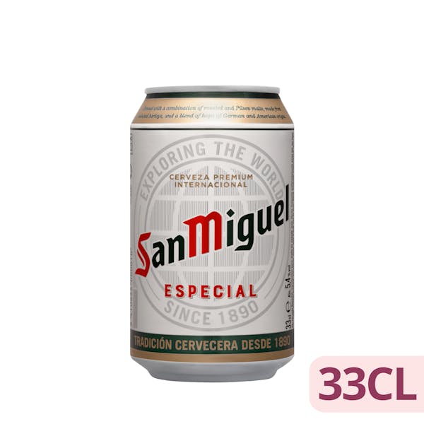 Cerveza especial San Miguel mercadona