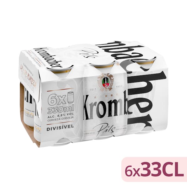 Cerveza Pils Krombacher mercadona