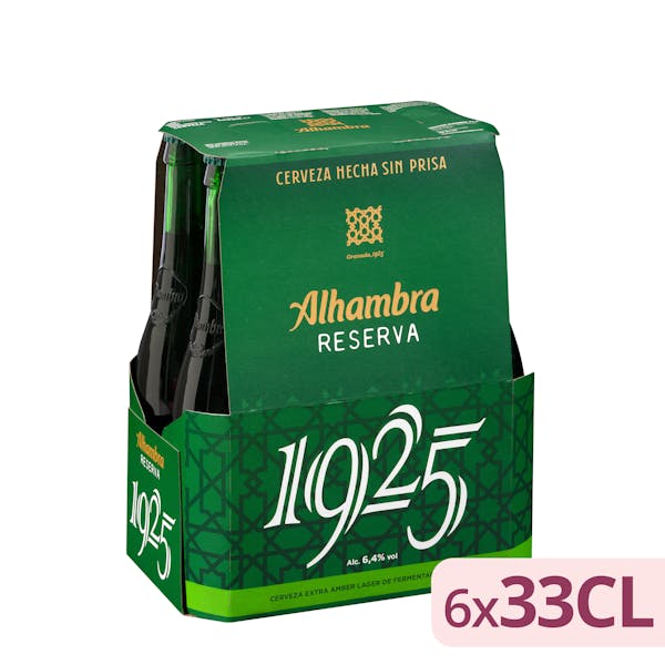 Cerveza reserva 1925 Alhambra mercadona