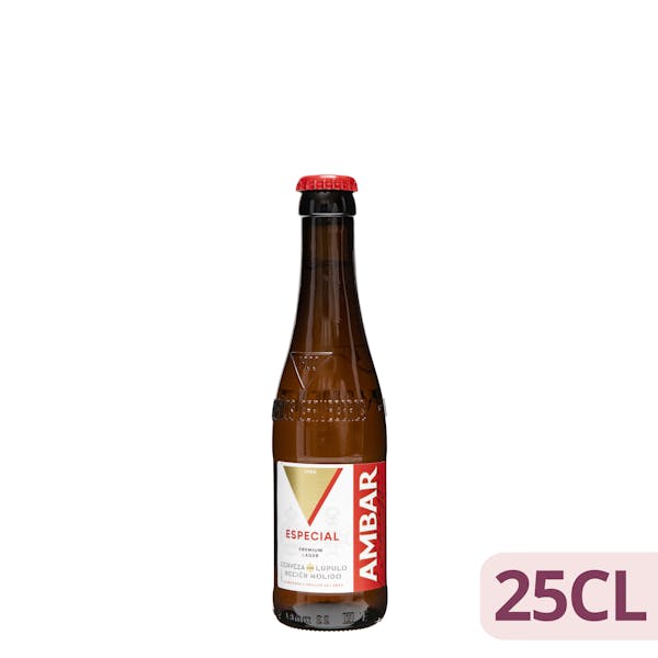 Cerveza sin gluten Ambar mercadona