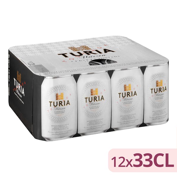Cerveza tostada Turia mercadona