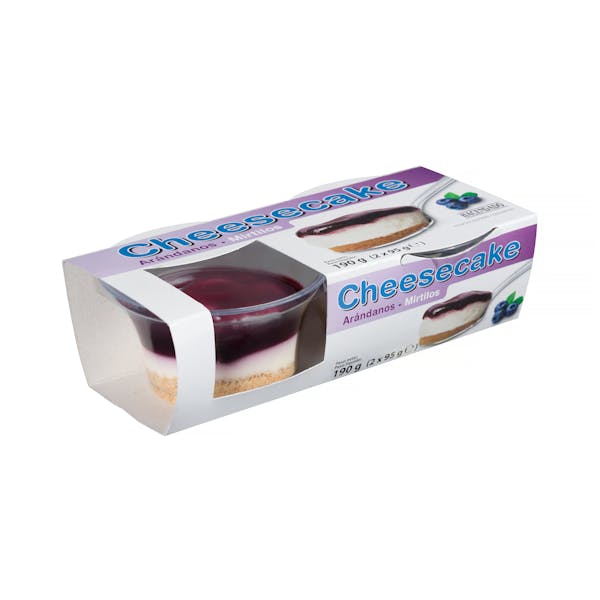 Cheesecake con arándanos Hacendado mercadona