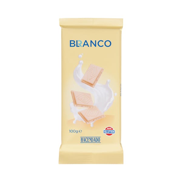 Chocolate blanco Hacendado mercadona