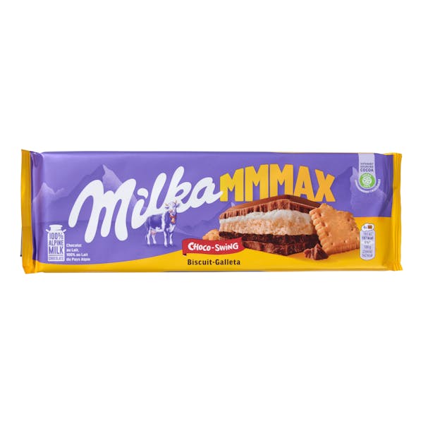 Chocolate con leche Milka galleta mercadona