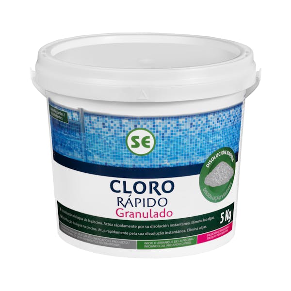 Cloro rápido granulado para piscina mercadona