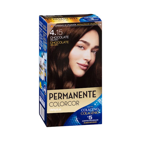 Coloración permanente 4.15 chocolate helado Deliplus mercadona