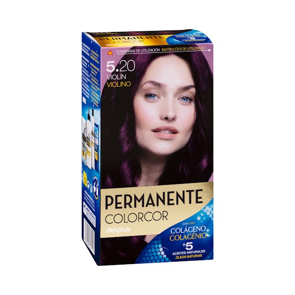 Coloración permanente 5.20 violín Deliplus mercadona