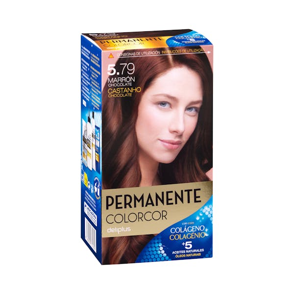 Coloración permanente 5.79 marrón chocolate Deliplus mercadona