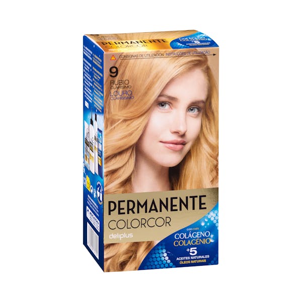 Coloración permanente 9 rubio clarísimo Deliplus mercadona