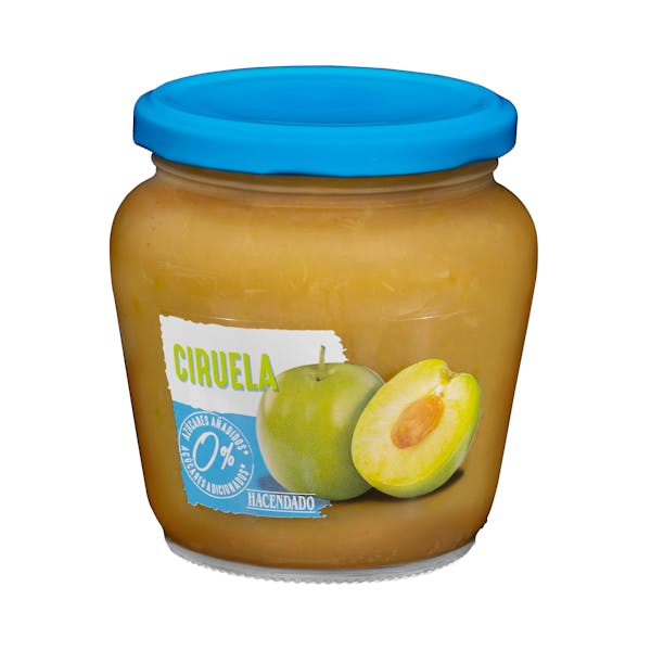 Confitura de ciruela Hacendado 0% azúcares añadidos mercadona