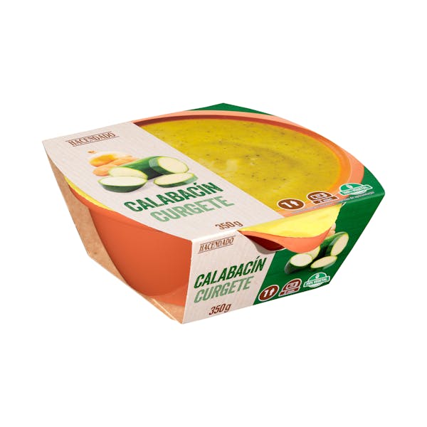 Crema de calabacín Hacendado mercadona