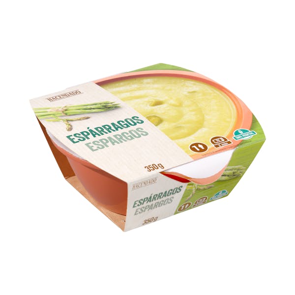 Crema de espárragos Hacendado mercadona