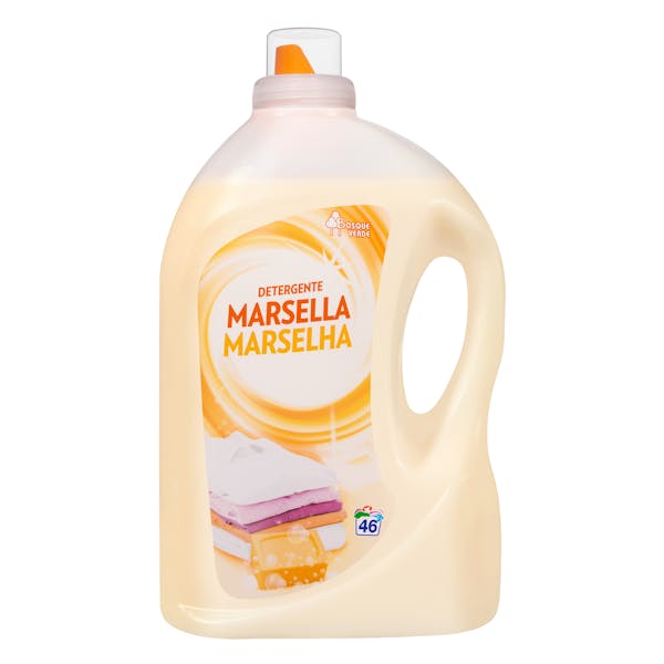 Detergente ropa jabón natural de Marsella Bosque Verde líquido mercadona