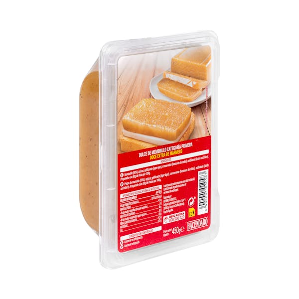 Dulce de membrillo Hacendado categoría primera mercadona