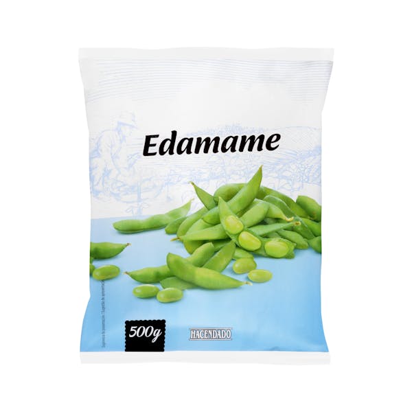 Edamame soja verde Hacendado ultracongelada mercadona