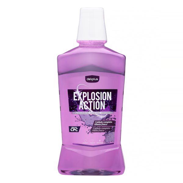Enjuague bucal Explosion Action Deliplus mercadona