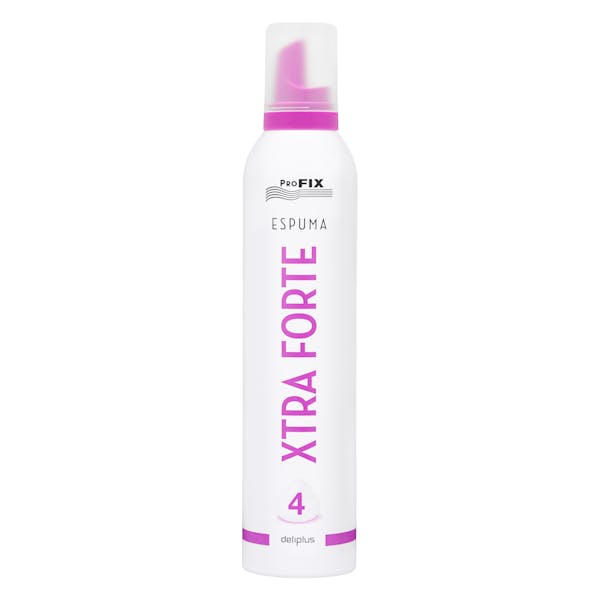 Espuma cabello Xtra Forte Deliplus fijación 4 mercadona